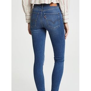 Levi's Mile High Super Skinny Medium Wash Jeans